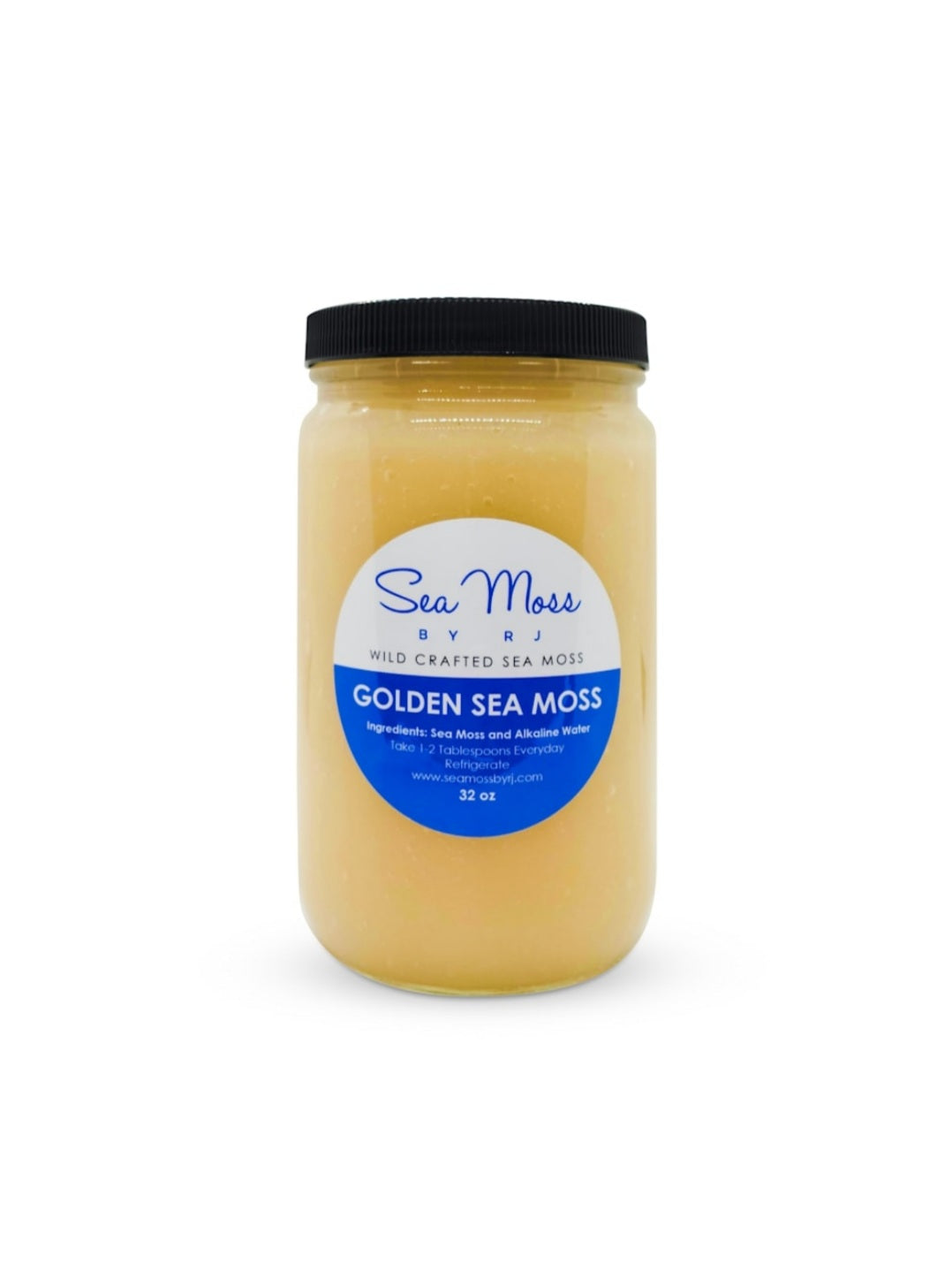 Golden Sea Moss Gel 32 oz – Sea Moss By RJ