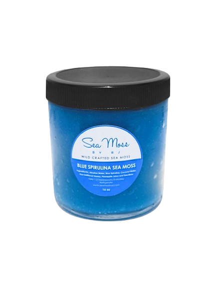 Blue Spirulina Sea Moss Gel