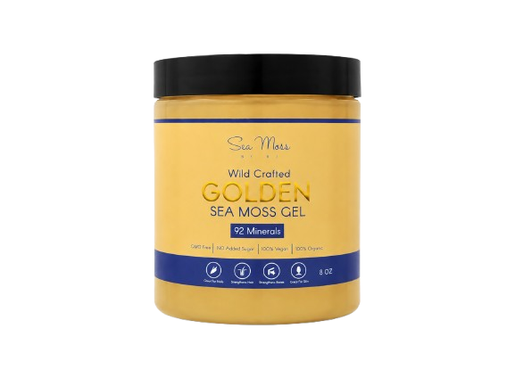 Golden Sea Moss Gel 8 oz
