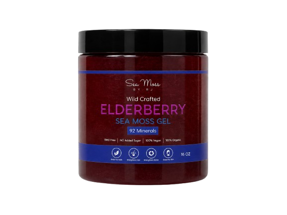 Elderberry Sea Moss Gel 16 oz